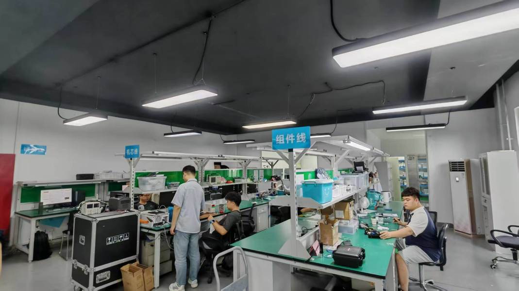 XIXIAN FORWARD TECHNOLOGY LTD linha de produção do fabricante