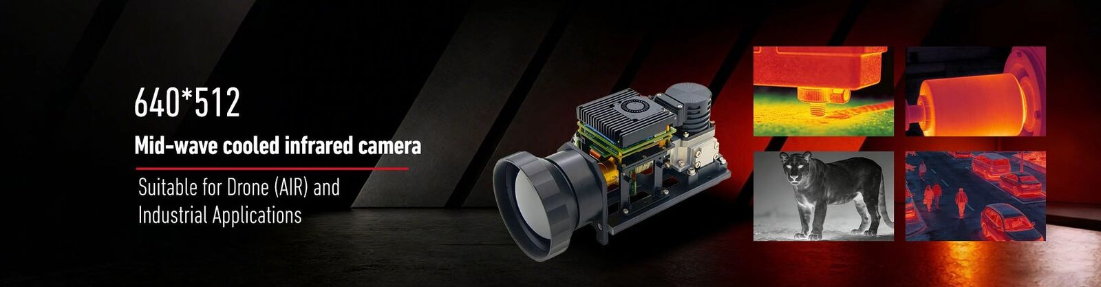 Monóculo de imagem térmica