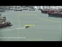 Rastreamento de identificação de vigia marítimo de imagem térmica