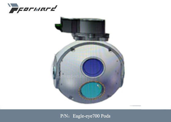 Eagle Eye Electro Optical Pod Uav Thermal Camera Weight ≤700g  Heading N×360°
