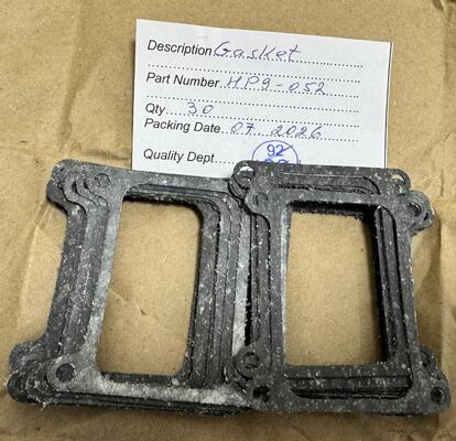 HP9-052 Gaxeta de Vedação Circular para Estrutura Retangular de Aviação com Travas de Montagem nos Cantos e Cordões de Vedação de Superfície