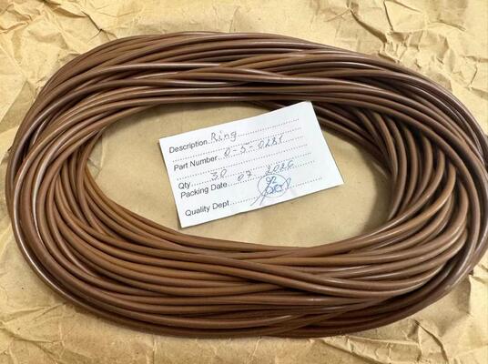 Anel de Vedação de Aviação Russo Padrão Resistente a Altas Temperaturas e Combustível e O-Ring de Aviação О-5-0281